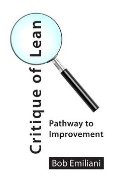 portada Critique of Lean: Pathway to Improvement (en Inglés)