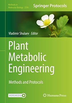 portada Plant Metabolic Engineering: Methods and Protocols (Methods in Molecular Biology, 2396) (en Inglés)