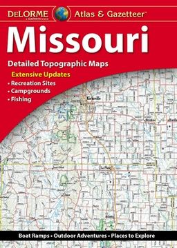 portada Delorme Atlas & Gazetteer: Missouri (Paperback or Softback) (in English)