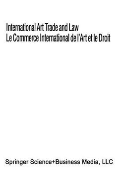portada international art trade and law (in English)
