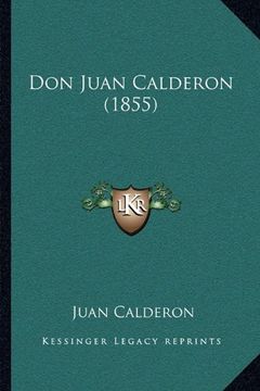 portada Don Juan Calderon (1855)