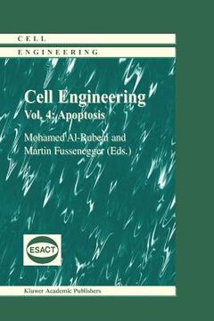 portada cell engineering: apoptosis (en Inglés)
