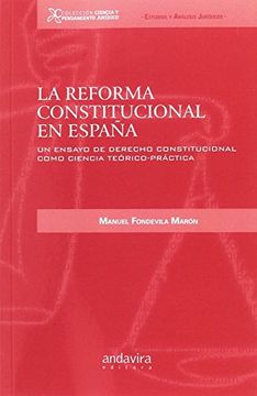 portada Reforma Constitucional en España,La