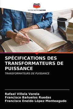 portada Spécifications Des Transformateurs de Puissance (en Francés)