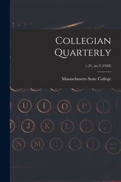 portada Collegian Quarterly; v.21, no.3 (1958)