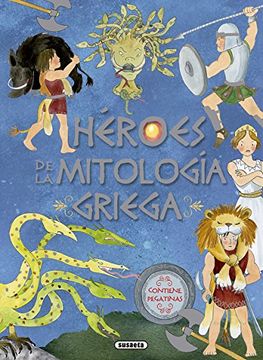 portada Héroes de la Mitología Griega con Pegatinas