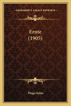 portada Ernte (1905) (en Alemán)