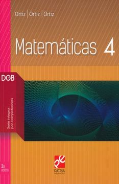 portada Matematicas 4 Serie Integral por Competencias. Bachillerato / 3 ed.