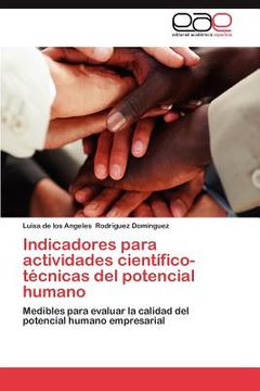 portada indicadores para actividades cient fico-t cnicas del potencial humano (in English)