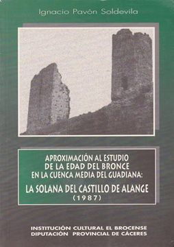 portada Aproximacion al Estudio de la Edad del Bronce en la Cuenca