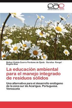 portada la educaci n ambiental para el manejo integrado de residuos s lidos (in Spanish)