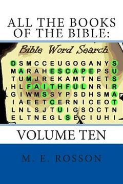 portada All the Books of the Bible: Bible Word Search: Volume Ten