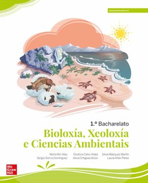 portada Bioloxia, Xeoloxia e Ciencias Ambientais 1º Bacharelato. Galicia. Edicion Lomloe (in Galician)