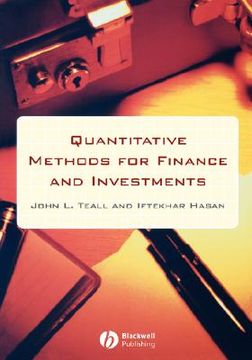 portada quantitative methods for finance and investments: sociocultural perspectives on the future of education (en Inglés)