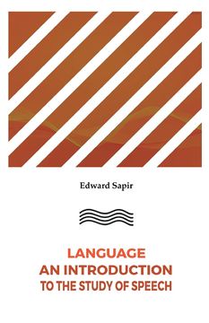 portada Language an Introduction to the Study of Speech (in English)