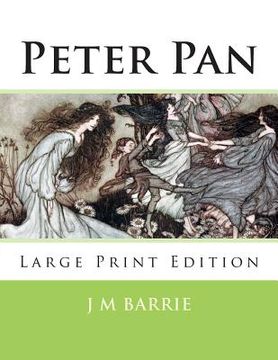 portada Peter Pan: Large Print Edition (in English)