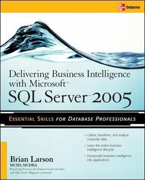 portada Delivering Business Intelligence With Microsoft sql Server 2005 (en Inglés)
