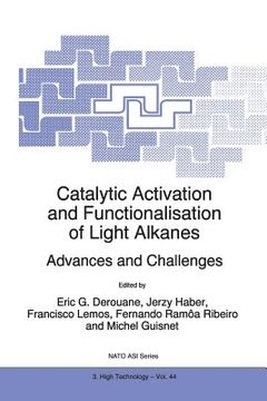 portada catalytic activation and functionalisation of light alkanes: advances and challenges (en Inglés)