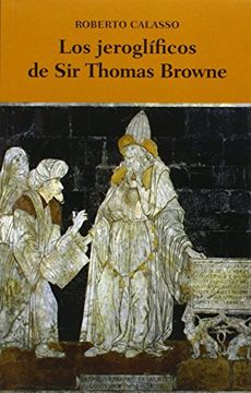 portada Los Jeroglificos de sir Thomas Browne