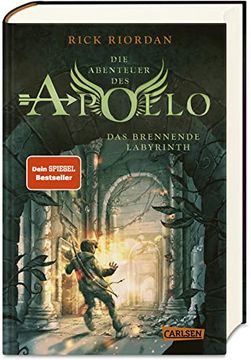 portada Die Abenteuer des Apollo, bd. 3 - das Brennende Labyrinth (en Alemán)