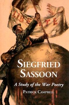 portada siegfried sassoon: a study of the war poetry