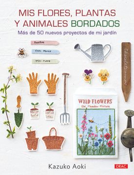 portada Mis Flores, Plantas y Animales Bordados (in Spanish)