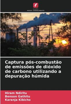 portada Captura Pós-Combustão de Emissões de Dióxido de Carbono Utilizando a Depuração Húmida