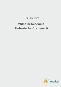 portada Wilhelm Gesenius` Hebräische Grammatik 