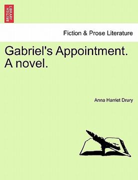 portada gabriel's appointment. a novel. (in English)
