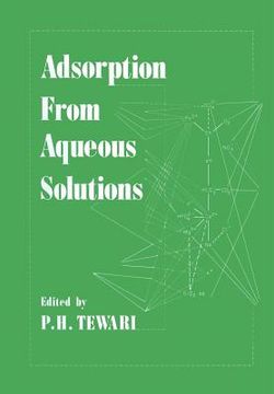 portada Adsorption from Aqueous Solutions