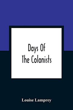 portada Days of the Colonists (en Inglés)