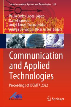 portada Communication and Applied Technologies: Proceedings of Icomta 2022 (en Inglés)