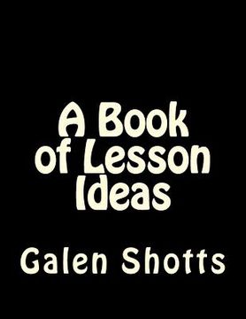 portada A Book of Lesson Ideas (en Inglés)