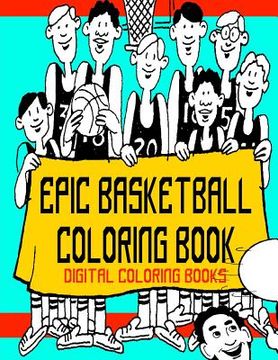 portada Epic Basketball Coloring Book (en Inglés)