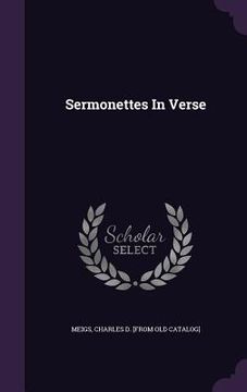 portada Sermonettes In Verse (en Inglés)
