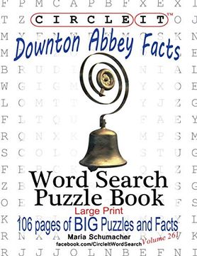 portada Circle it, Downton Abbey Facts, Word Search, Puzzle Book (en Inglés)