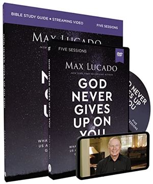 portada God Never Gives up on you Study Guide With Dvd: What Jacob’S Story Teaches us About Grace, Mercy, and God’S Relentless Love 