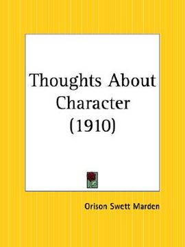 portada thoughts about character (en Inglés)