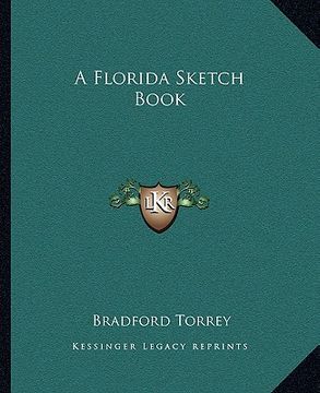 portada a florida sketch book (en Inglés)