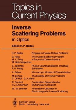 portada inverse scattering problems in optics (en Inglés)