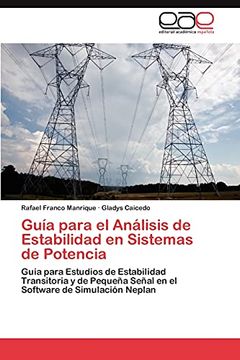 portada Guía Para el Análisis de Estabilidad en Sistemas de Potencia (in Spanish)