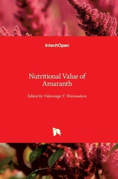 portada Nutritional Value of Amaranth (en Inglés)
