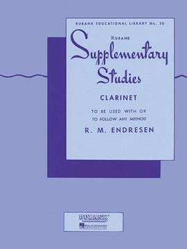 portada Supplementary Studies: Clarinet (Rubank Educational Library no. 20) (en Inglés)