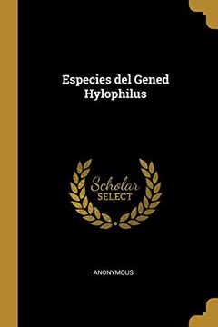 portada Especies del Gened Hylophilus