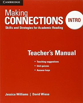 portada Making Connections Intro Teacher's Manual: Skills and Strategies for Academic Reading (in English)