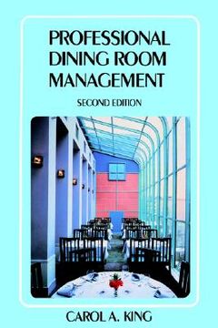 portada professional dining room management (en Inglés)