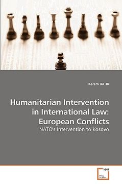 portada humanitarian intervention in international law: european conflicts (en Inglés)