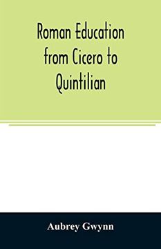portada Roman Education From Cicero to Quintilian (en Inglés)