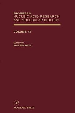 portada progress in nucleic acid research and molecular biology (en Inglés)