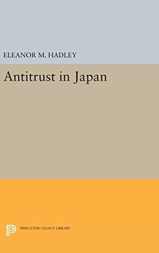 portada Antitrust in Japan (Princeton Legacy Library) (en Inglés)